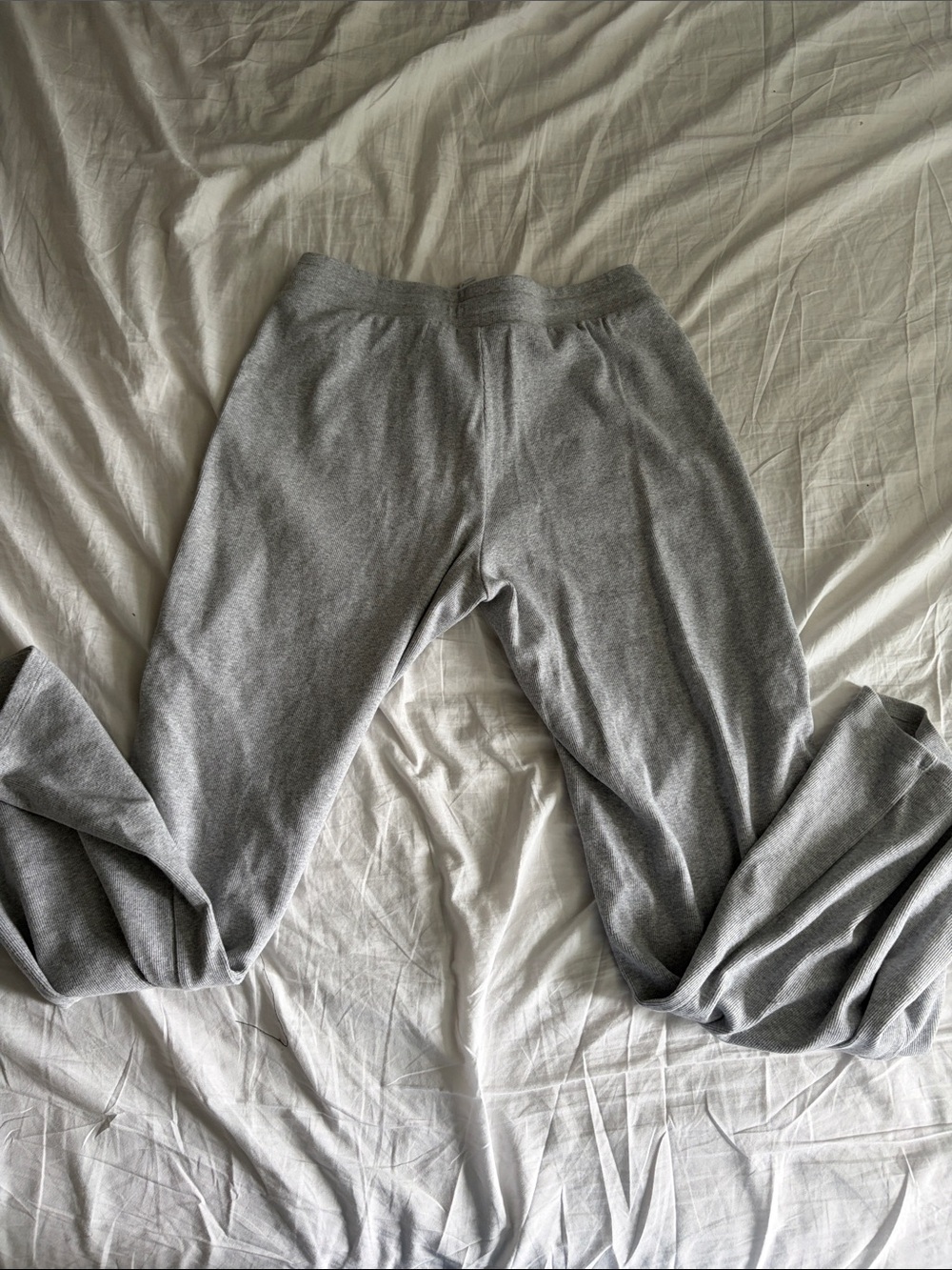 Aritzia Light Gray Jogger Sweatpants with Drawstring - Picture 6 of 6